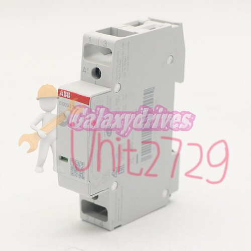 1pcs  ABB ESB20-20N-06 Installation Contactor 230V AC/DC 1SBE121111R0620 new /ga - Picture 2 of 6