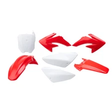 QA Parts Complete Plastic Kit Red/White For HONDA CRF70F 2004-2012