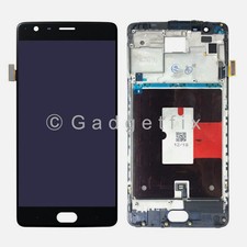 New LCD Display Touch Screen Digitizer  Frame For OnePlus 3 Three A3000 A3003