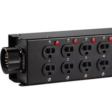19Pin Socapex To 12x Edison Power Distro Box for Stage DJ Lighting Distribution