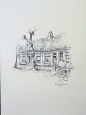 N°12 / PLANCHE DESSIN TEKENINGEN ANTON PIECK 30 x 22 CM ENVIRON