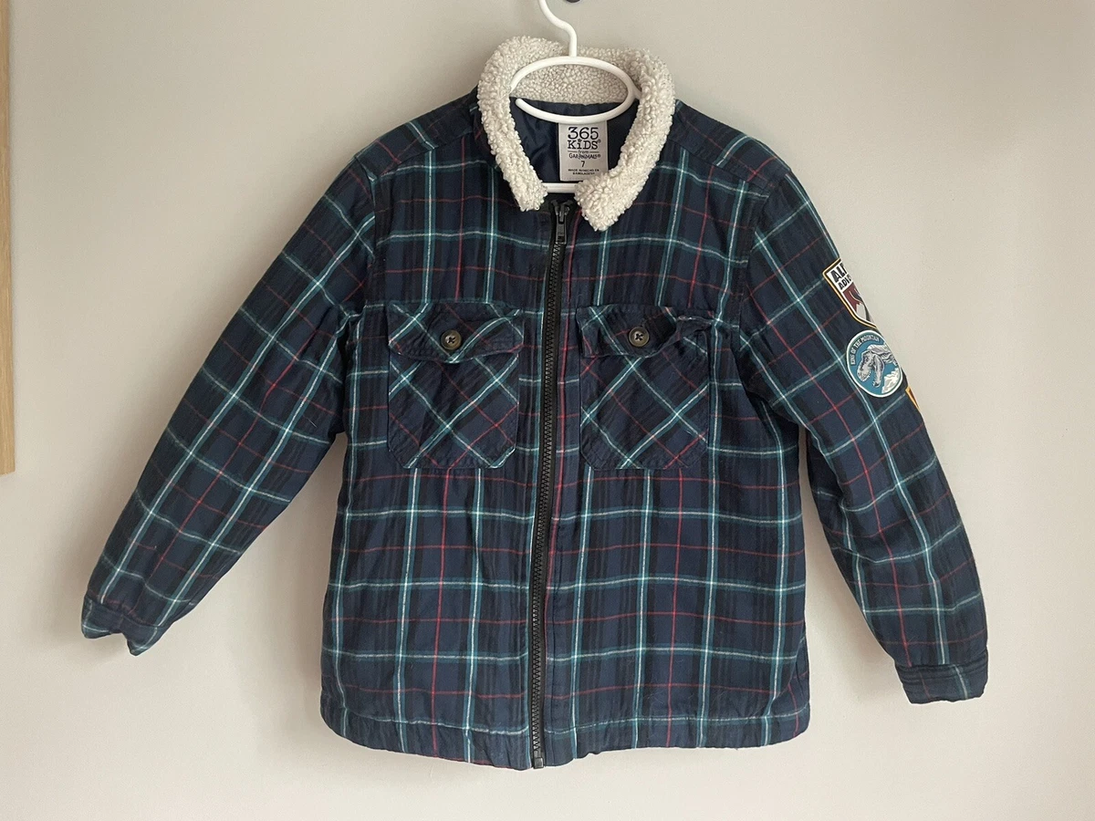 Boys lumberjack jacket store