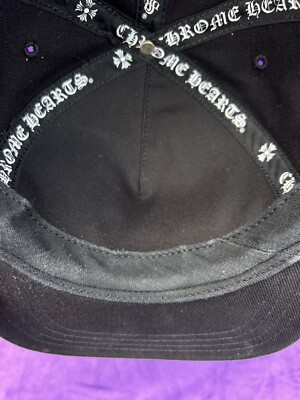Chrome Hearts RS3 Baseball Hat – Black | eBay