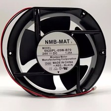 NMB-MAT7 5920PL-05W-B70 17251 DC24V 1.25A Aluminum Frame Cooling Fan