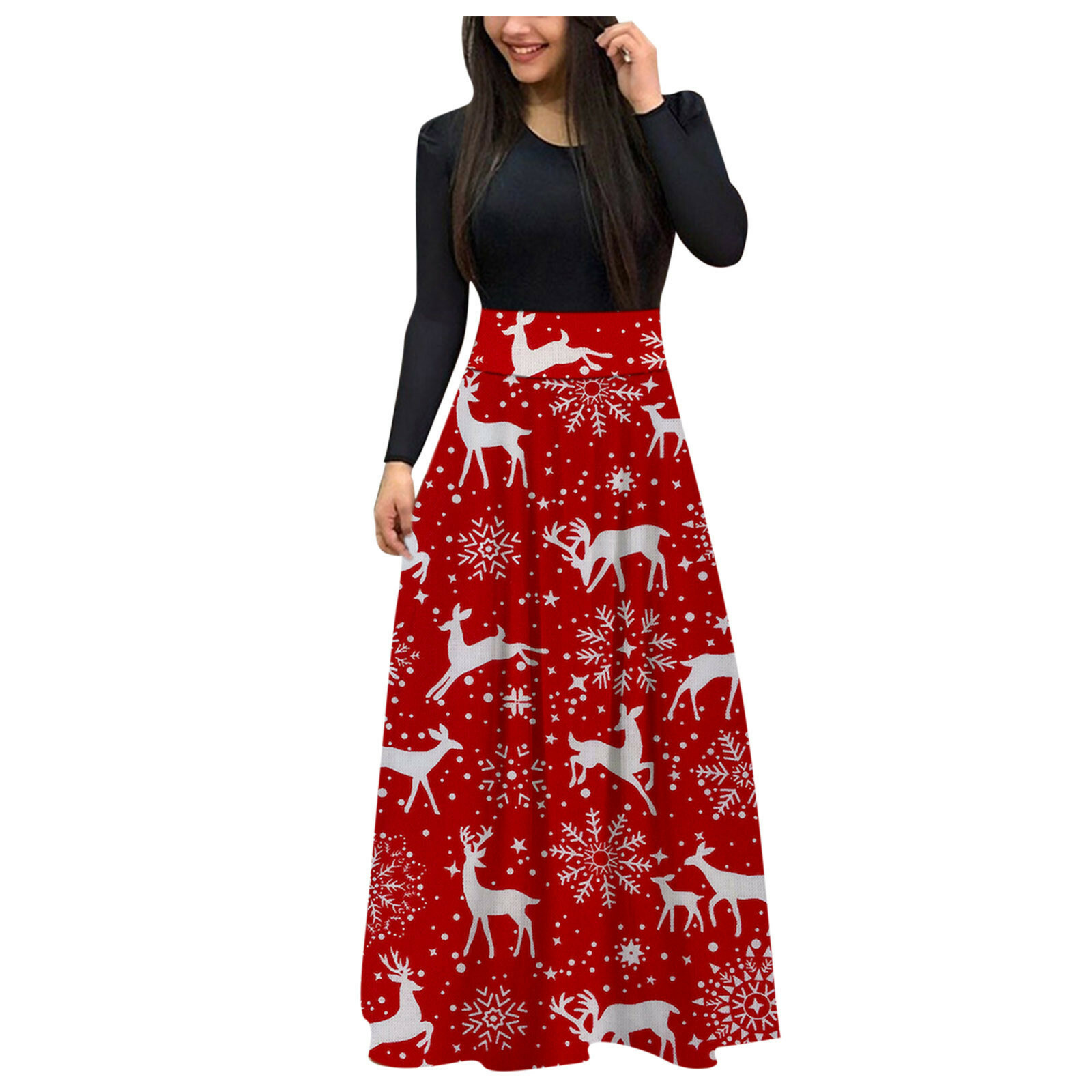 Long Maxi Dress Ladies Casual Dress 