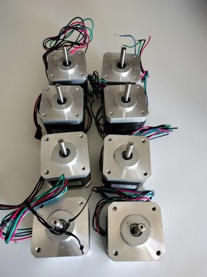 8PCS Nema 17 Stepper Motor 70OZ-IN,42BYGHW811,3D PRINTERS,WANTAI Motor, 2phase