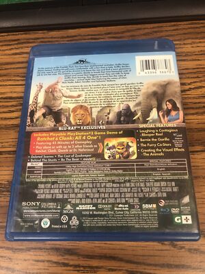 Zookeeper (Blu-ray/DVD, 2011, 2-Disc Set) 43396388703| eBay