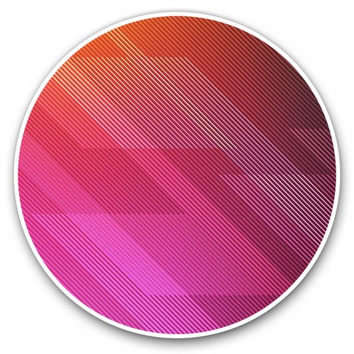 2 x Vinyl Stickers 30cm - Pink Modern Art Design Cool Gift #14658 - 第 1/9 張圖片