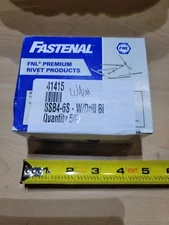 500   SSB4-6S 1/8" Diameter Dome 0.313"-0.375" Grip Stainless Steel Blind Rivet 