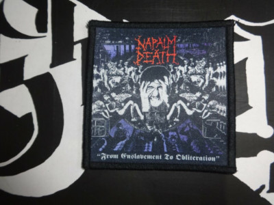 Napalm Death Patch Aufnäher Kutte Death Metal Asesino  xxx