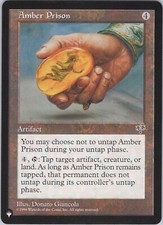 Amber Prison NM The List MTG