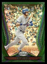 2020 Panini Chronicles #21 Cody Bellinger Certified Green Card Dodgers