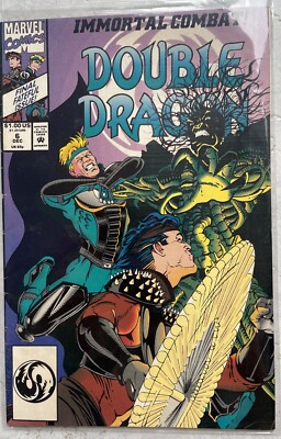 MARVEL Comics ''DOUBLE DRAGON'' #6 (1991) US
