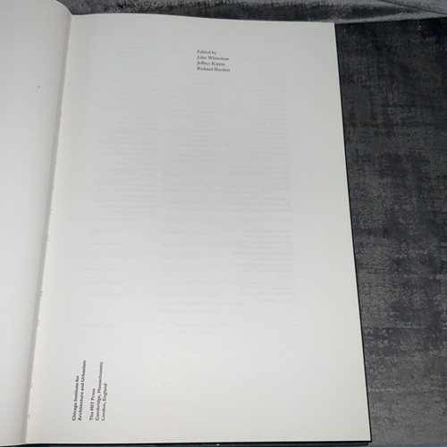 Strategies In Architectural Thinking Edited By John Whiteman HB DJ 1992 - Picture 9 of 14