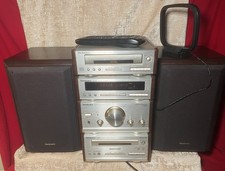 Technics HiFi System SE-HD51 ST-HD51 SL-HD51 RS-HD81 with Speakers SB-HD51 Works