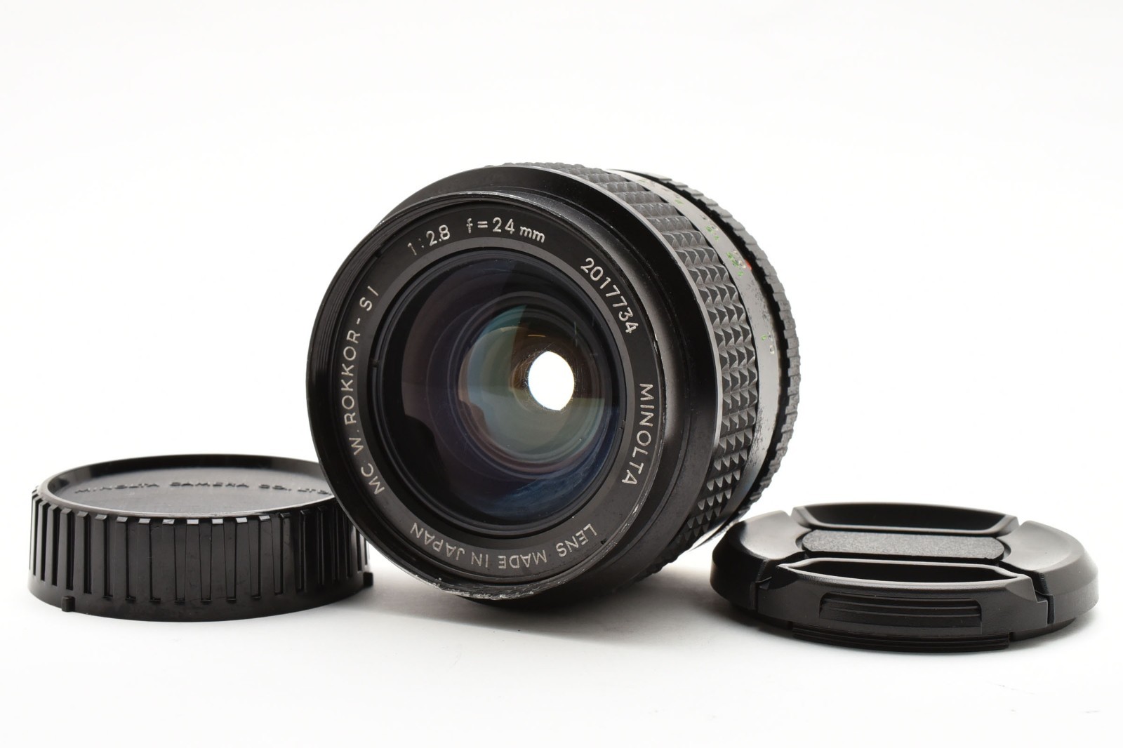 MINOLTA MC W.ROKKOR-SI 24mm f/2.8 Wide Angle MF Lens [READ] From JAPAN