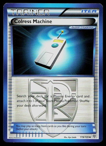 Colress Machine 119/135 Plasma Storm Uncommon Pokemon Card