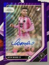 Casemiro Chrome 2026 Purple Wave /75 Auto