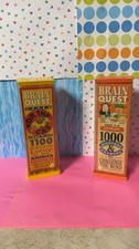 Lot of 2 Brain Quest Card Decks Vintage 1990s   For the Car  2nd Grade