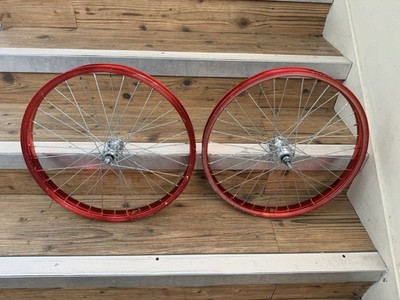 Ambrosio Oldschool BMX Laufräder Mallard Naben Araya UKAI 20'' Pro Class Original 