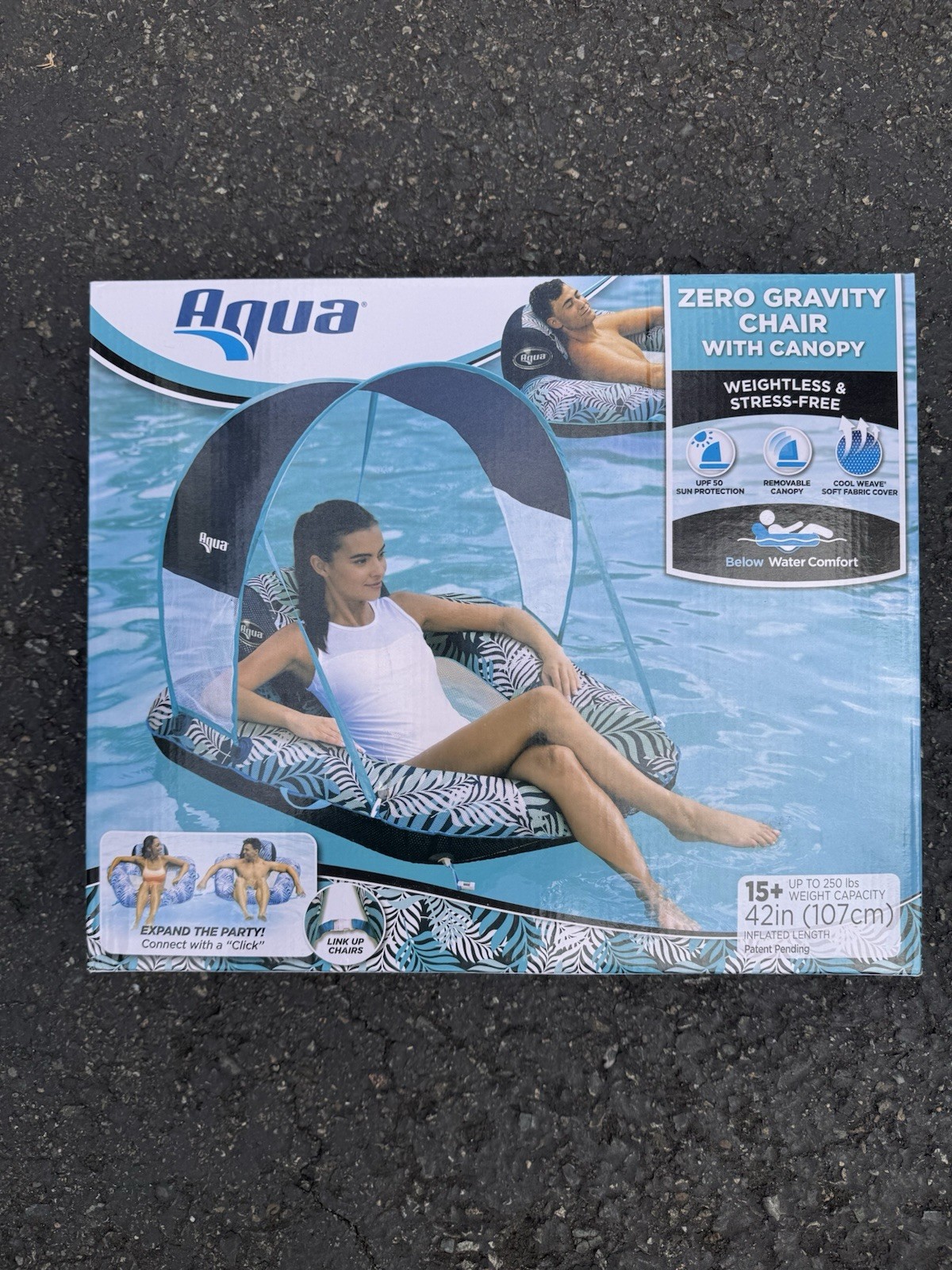 . Pool Float. Up To 250lbs Capacity.