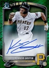 (DIGITAL CARD) Topps Bunt SUPER RARE - Konnor Griffin Green-Reptilian Auto