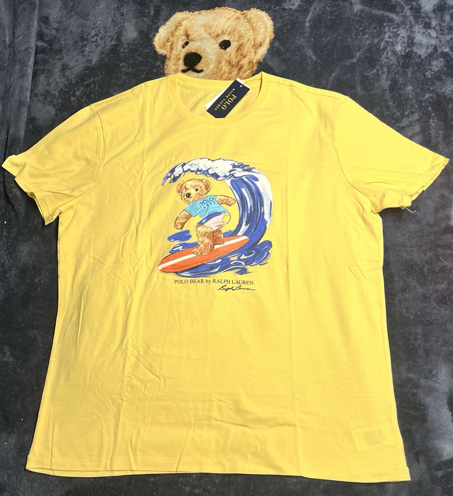 Polo Ralph Lauren Grey Ski, Navy Preppy, Yellow Surf Bear, Gray Polo Bear XL