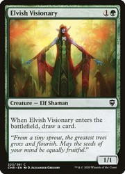 Elvish Visionary [Commander Legends] #223