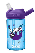 Camelbak Eddy Tritan Renew Kids 14 Oz Water Bottle, Sloths in Space, NEW