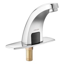 VEVOR Touchless Bathroom Sink Faucet, Automatic Motion Sensor Restroom Toilet Fa
