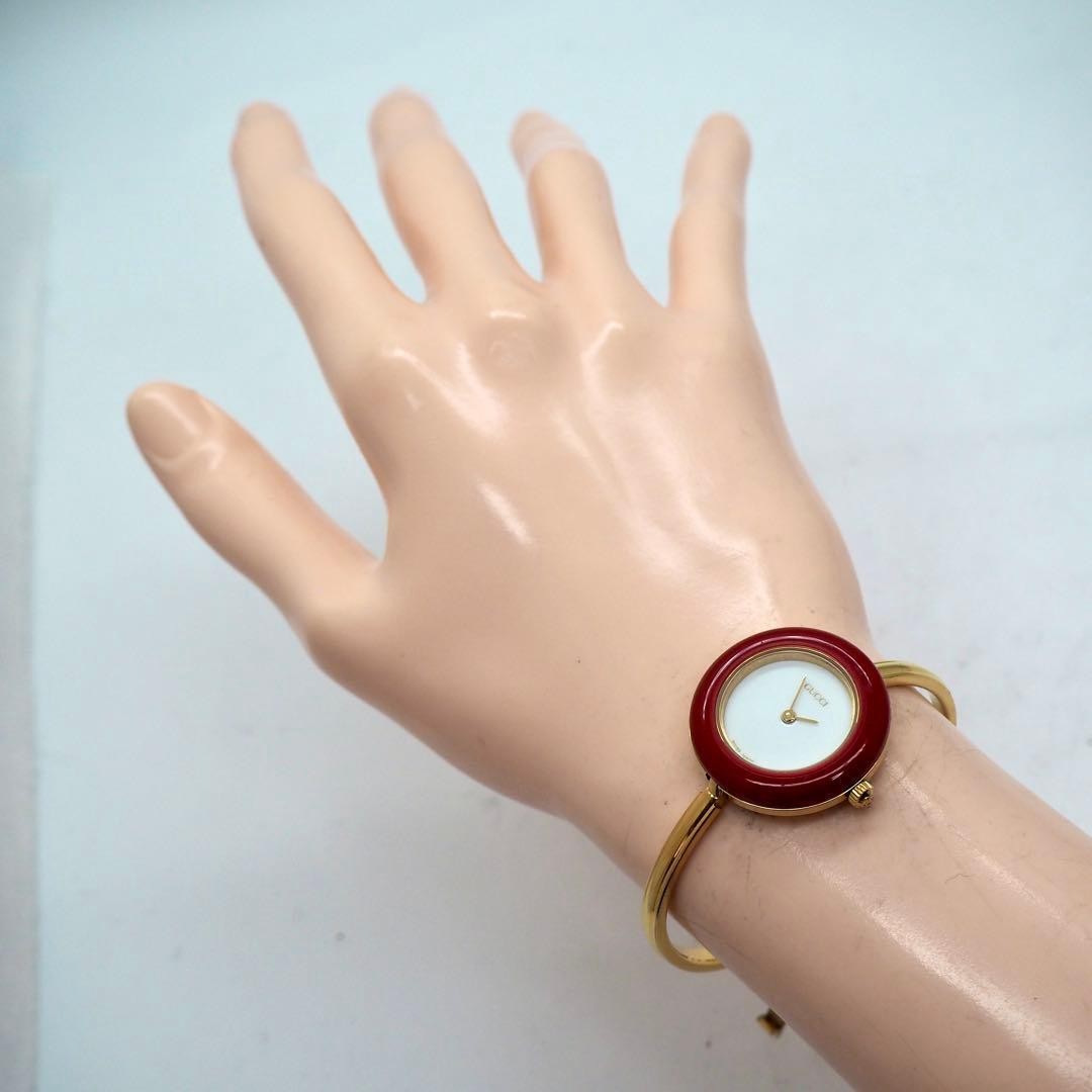 GUCCI 1100-L Change Bezel Watch S Size Rare Vintage Japan Limited Edition thumbnail 10