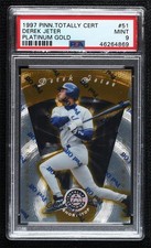 1997 Pinnacle Totally Certified Platinum Gold 5/30 Derek Jeter PSA 9 MINT 04b0
