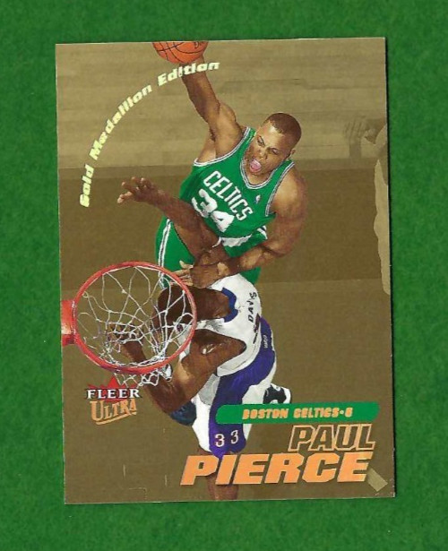 2000 01 Fleer Ultra Paul Pierce Gold Medallion #4G