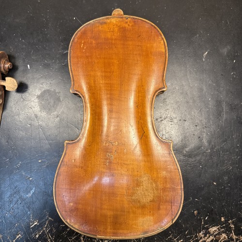 Very Old -antique 4/4 Violin For Repair. 200 Years Old. Ungrafted Original Neck - Picture 11 of 24