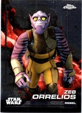 2024 Topps Chrome Star Wars: Zeb Orrelios Rebel 126