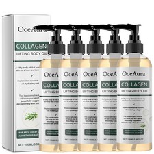 1-5x 100ml Collagen Firming Lift Body Oil Skin Tightening Hydrating Massage Oil