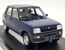 Otto 1/18 Renault 5 GTL 1984 Dark Blue Resin Scale Model Car
