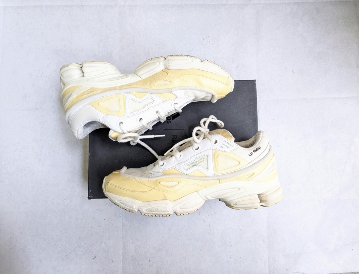 Adidas Raf Simons Ozweego Bunny Men 9 White Sneakers Shoes S81161