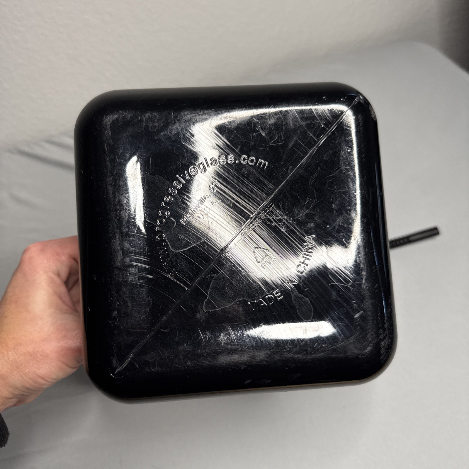 Luxor Casino Las Vegas Souvenir Pyramid Lighted Alcohol Drink Cup Piggy Bank