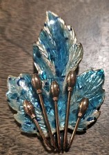 Spilla foglia Matisse Renoir, anni '50 