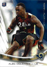 2013 Topps Platinum Xfractors #149 Alec Ogletree RC St. Louis Rams