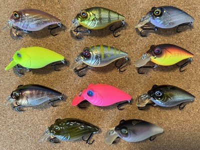 Megabass SR-X Griffon Lot of 11 Unused JDM Vintage Lures 2001-2005 B-set
