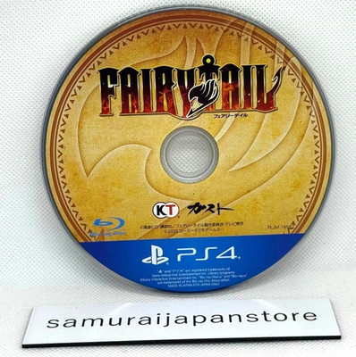 FAIRY TAIL PlayStation4 PS4 Japanisch Ver Koei Tecmo Gebraucht Getestet Nur Disc
