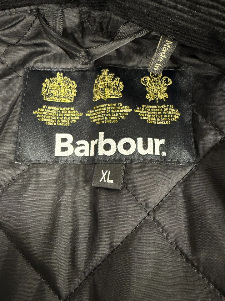 Chaqueta de Sapper encerada BARBOUR PARA HOMBRE en negro talla XL Foto 3 de 4
