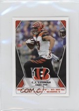 2020 Panini NFL Sticker & Card Collection Stickers CJ Uzomah #128 0a2