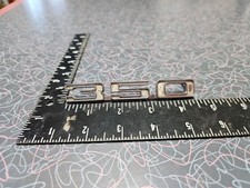 1968 Camaro 350 Fender Emblem Badge Chevrolet Oem Part 3927485 Gm