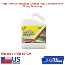 Rust Remover Outdoor Cleaner 1 Gal Concrete Vinyl Siding Driveway Pạck 1