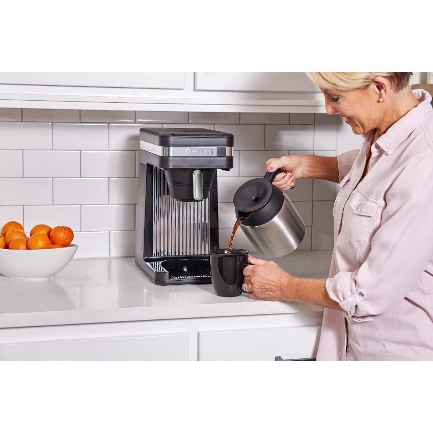 BUNN 55200 CSB3T Speed Brew Platinum Thermal Coffee Maker Stainless Steel BLLT