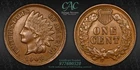 1908-P Indian Cent CACG AU55BN CAC ***RARE ORIGINAL COIN***