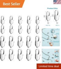 Elegant Stainless Steel Lobster Claw Clasps for DIY Jewelry - 12mm  17mm Sizes